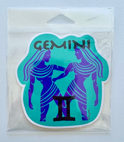 Giant Sticker Zodiac Gemini Sign