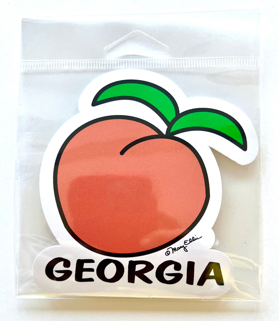 Georgia Giant Sticker Big Peach