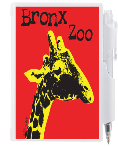 Custom Zoo Giraffe Mini Notebook Set