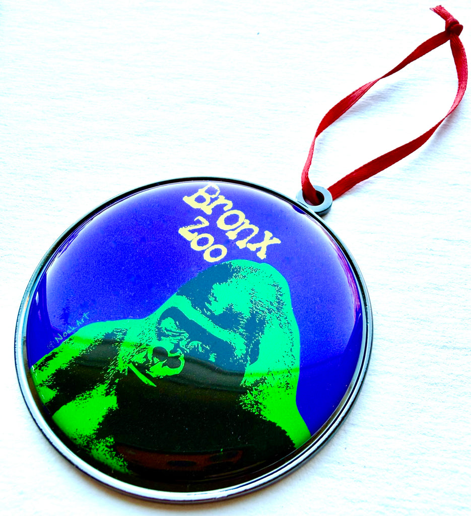 Gorilla Custom Zoo Christmas Ornament Gift