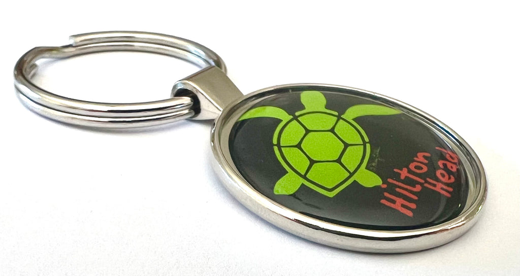 Hilton Head South Carolina Keychain Turtle