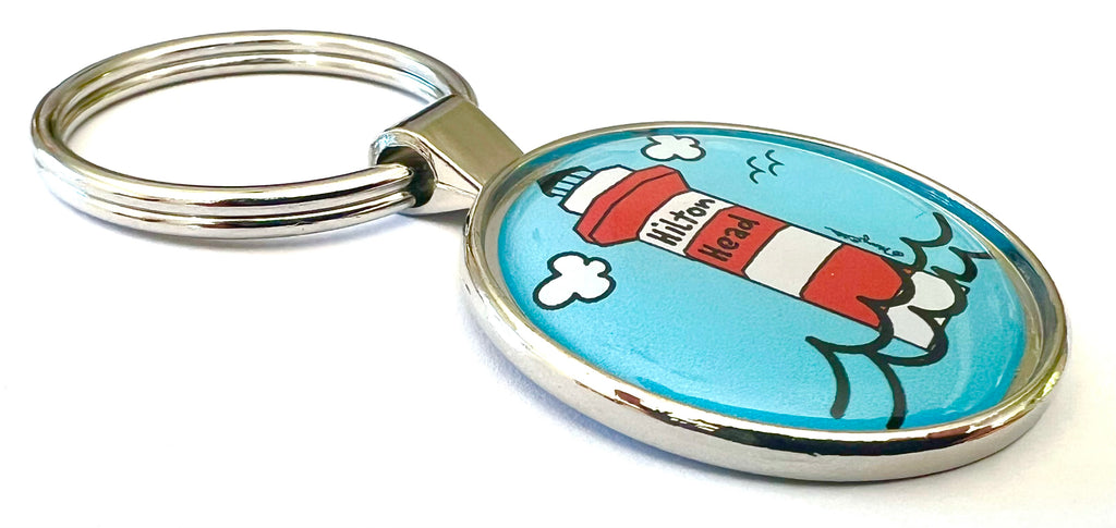 Hilton Head South Carolina Keychain Lighthouse