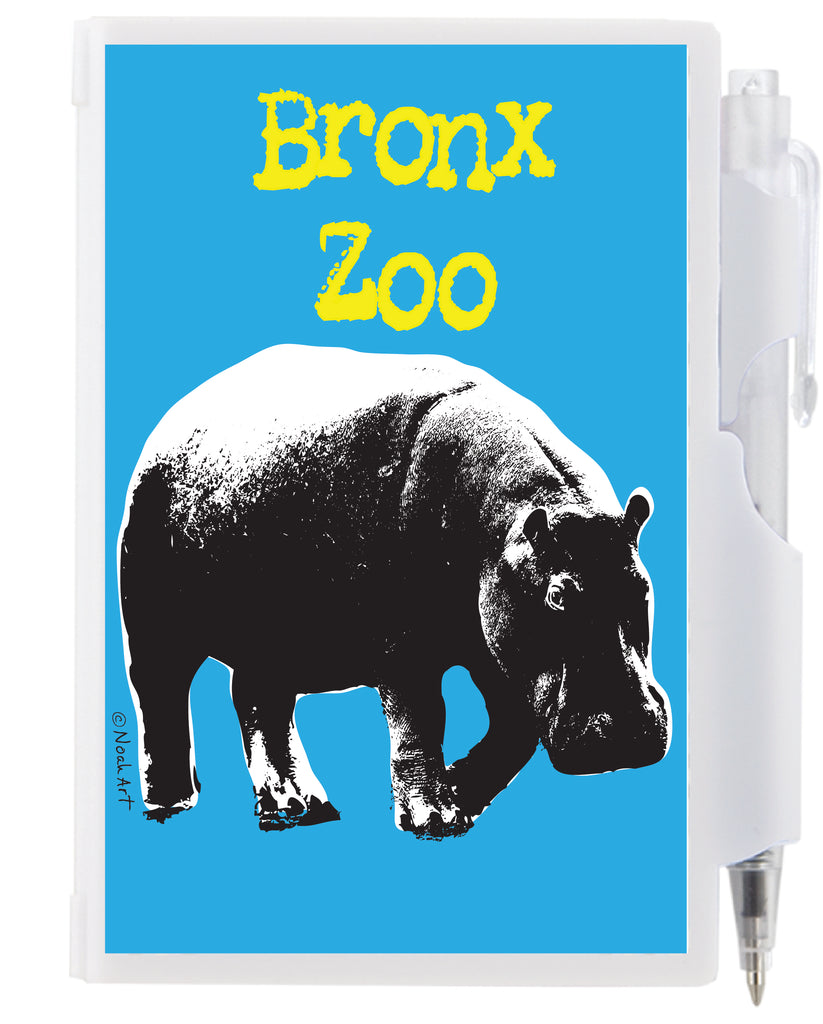 Custom Zoo Hippopotomus Mini Notebook Set