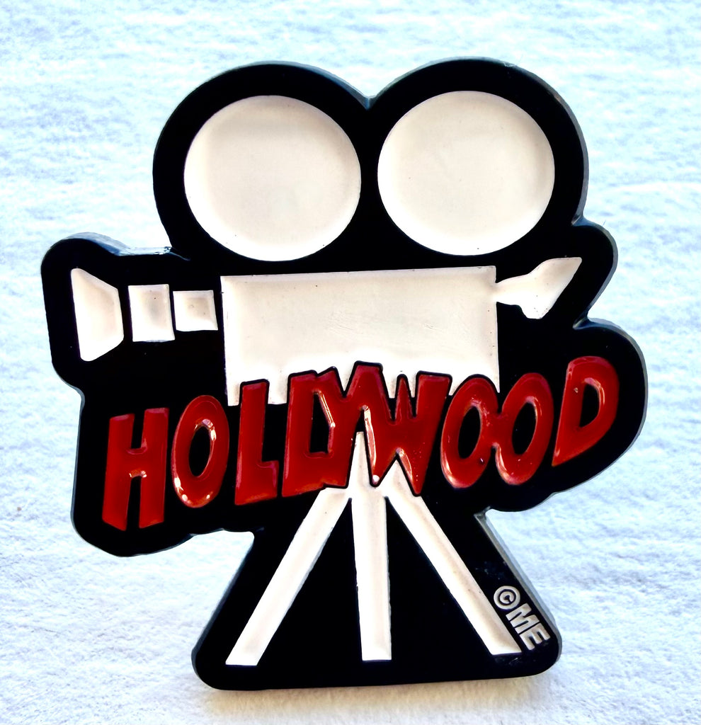 Hollywood Los Angeles Camera Lapel Pin Souvenir Gift