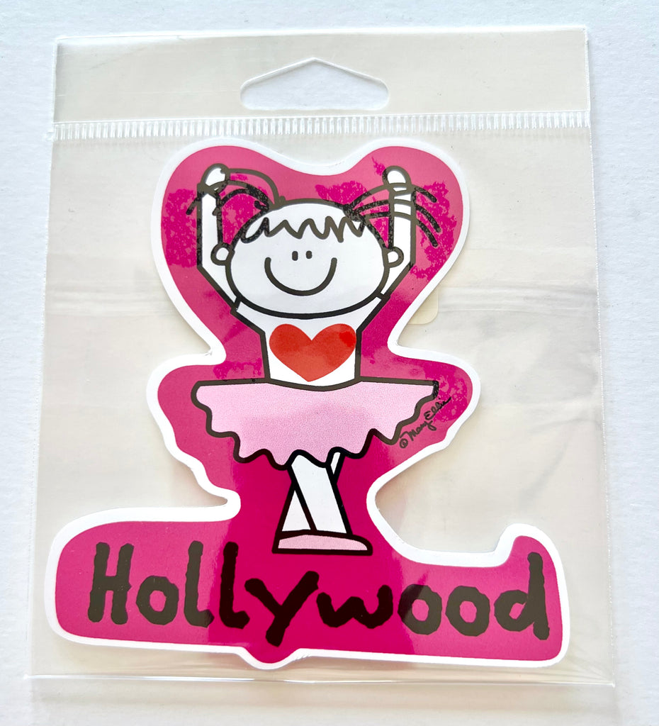 Hollywood Ballerina Sticker