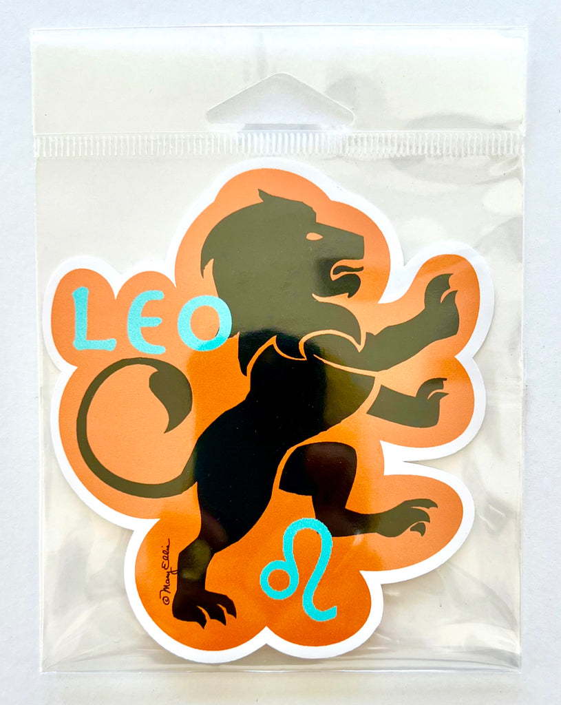 Giant Sticker Zodiac Leo Sign