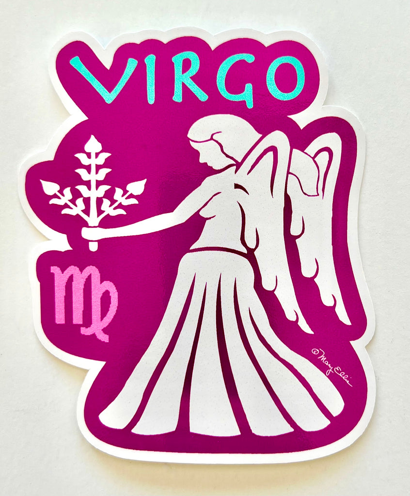 Giant Sticker Zodiac Virgo Sign