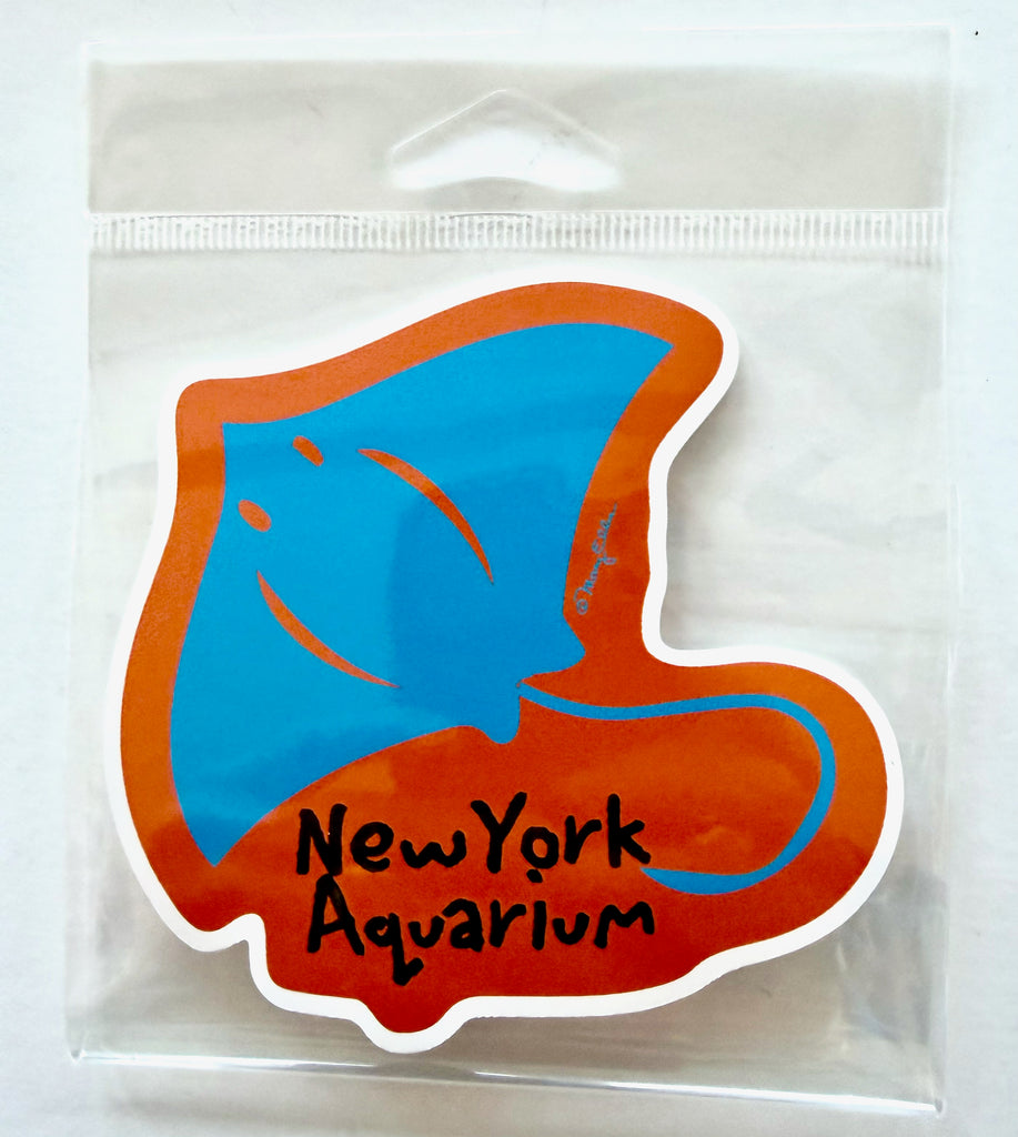 Stingray Aquarium Animal Giant Sticker