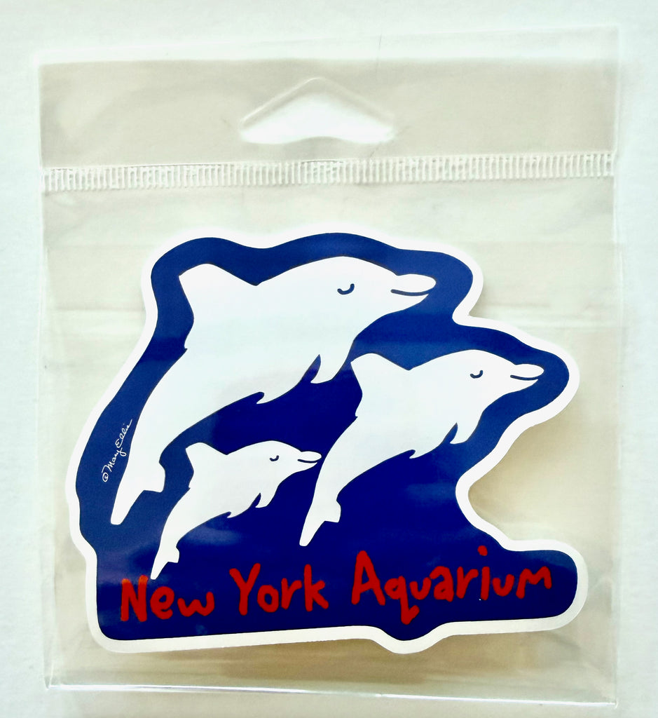 Dolphin Aquarium Animal Giant Sticker