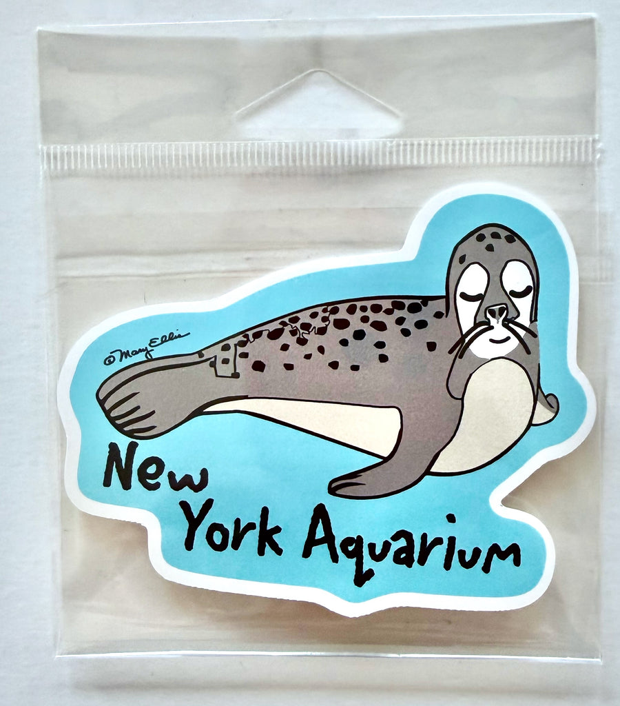 Cute Seal Aquarium Animal Giant Sticker