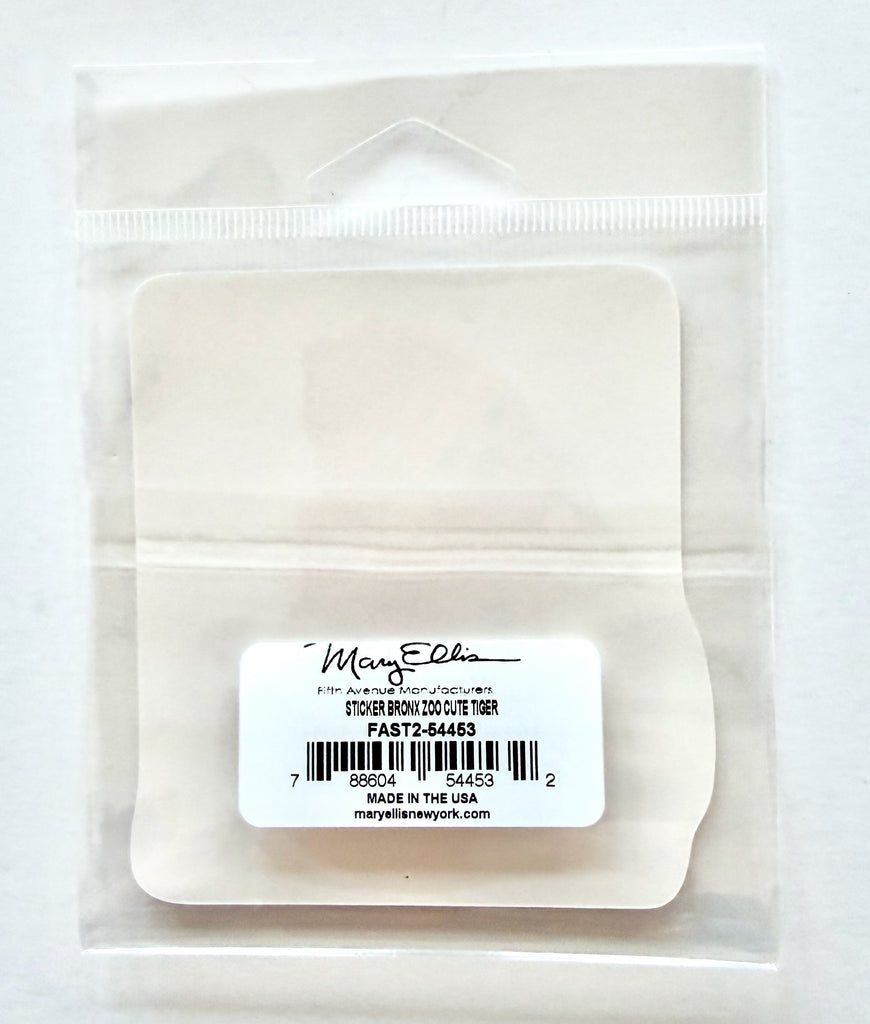 Cute Tiger Zoo Animal Giant Sticker