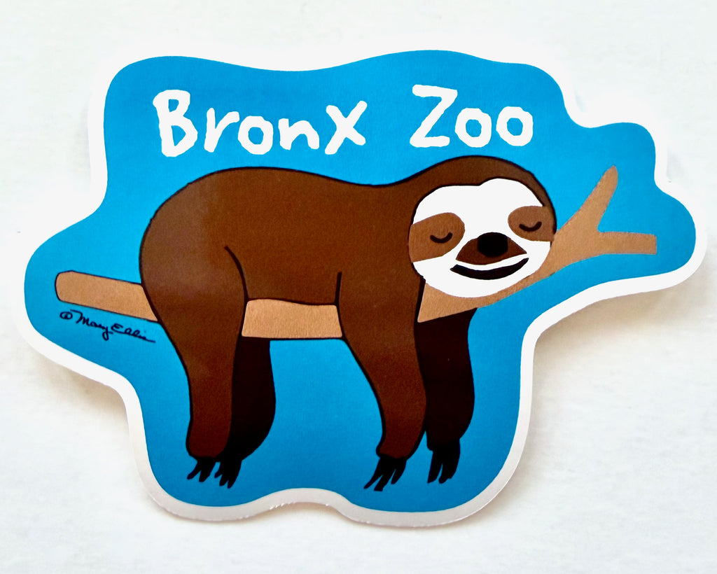 Cute Sloth Zoo Animal Giant Sticker
