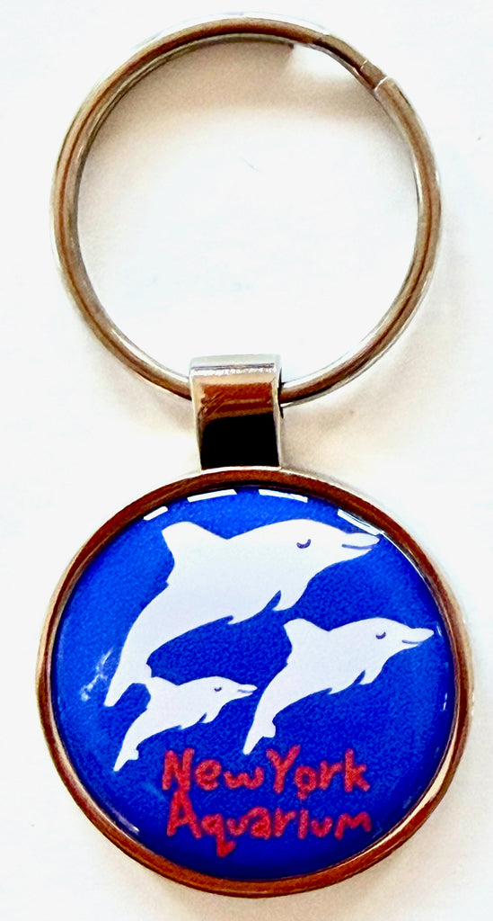 Dolphin Custom Aquarium Zoo Keychain