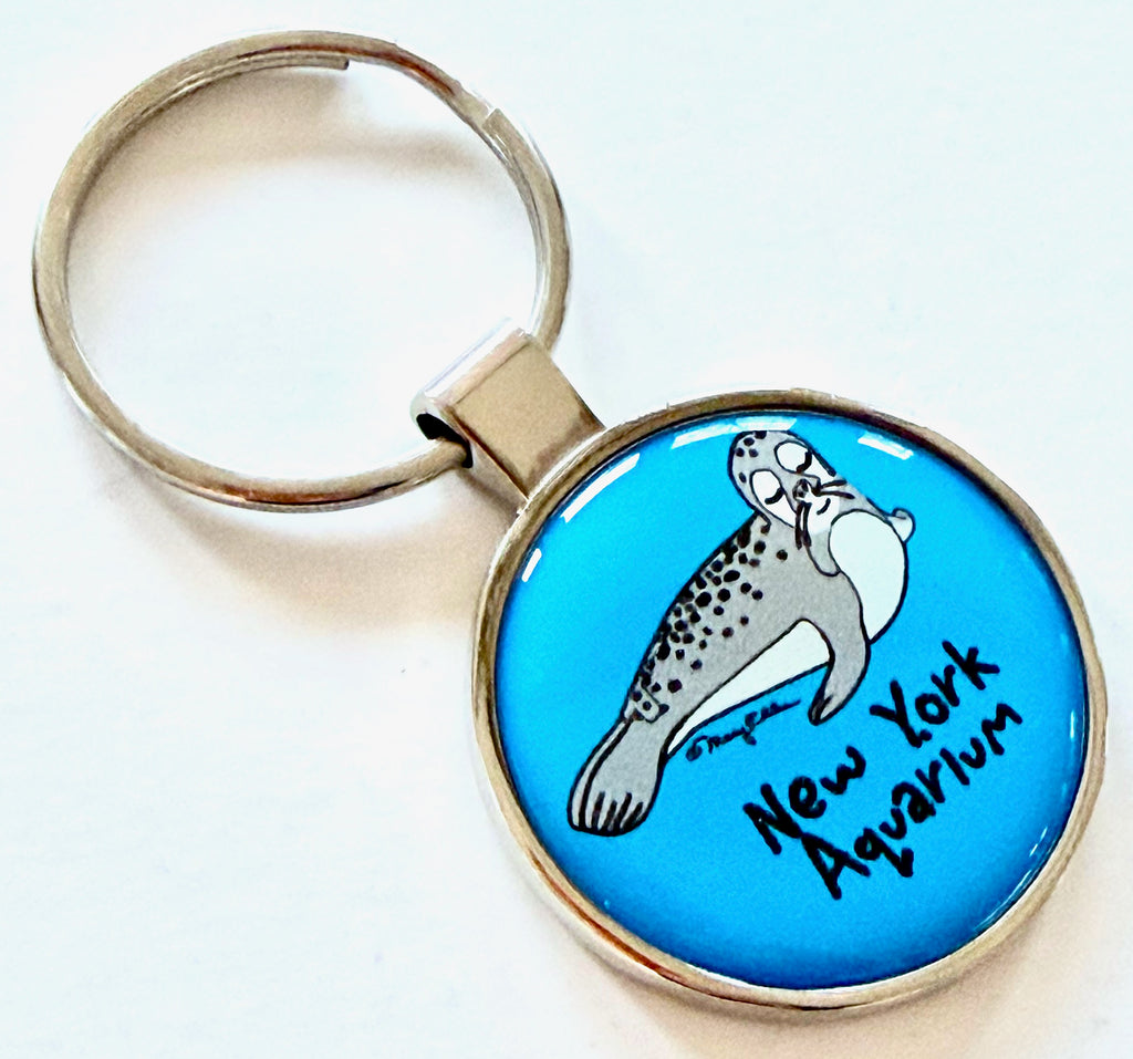 Seal Custom Aquarium Zoo Keychain