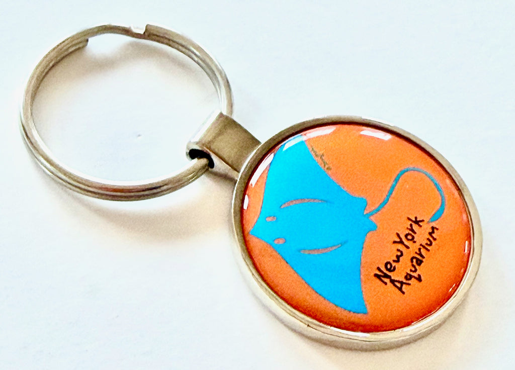 Stingray Custom Aquarium Zoo Keychain