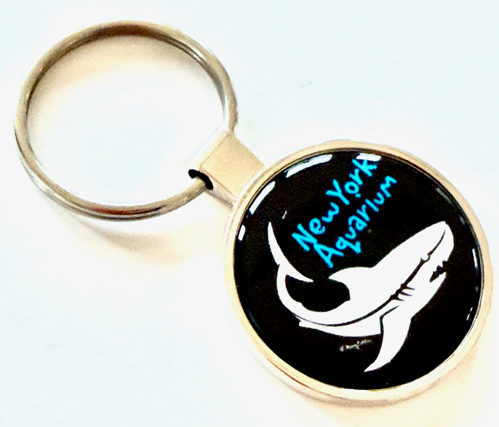 Shark Custom Aquarium Zoo Keychain