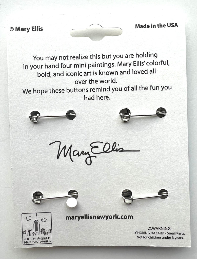 Philadelphia Mini Button Set of 4