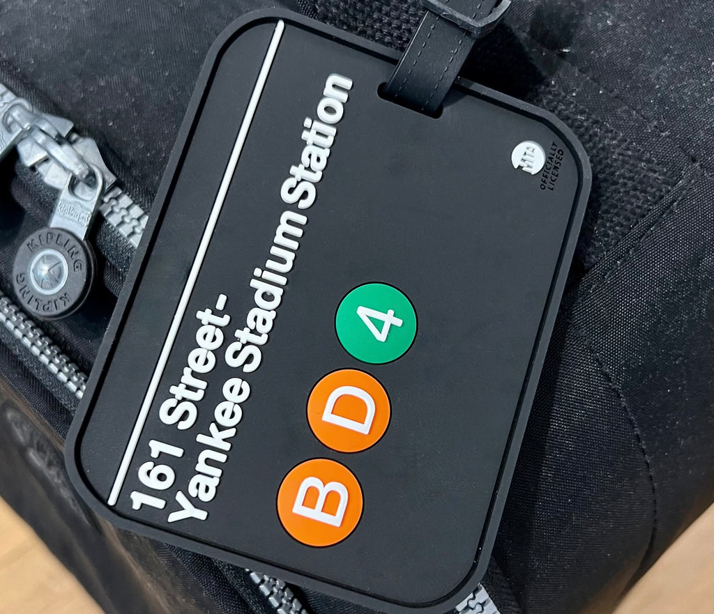 Yankee Stadium Subway Stop MTA Luggage Tag