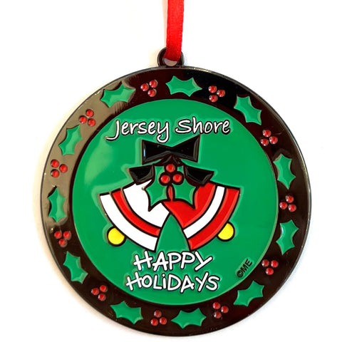 New Jersey Shore Christmas Ornament Holiday Bells