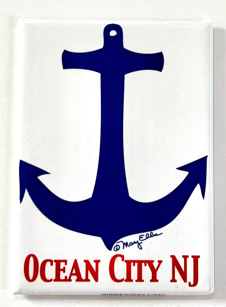 Ocean City New Jersey Shore Anchor Magnet