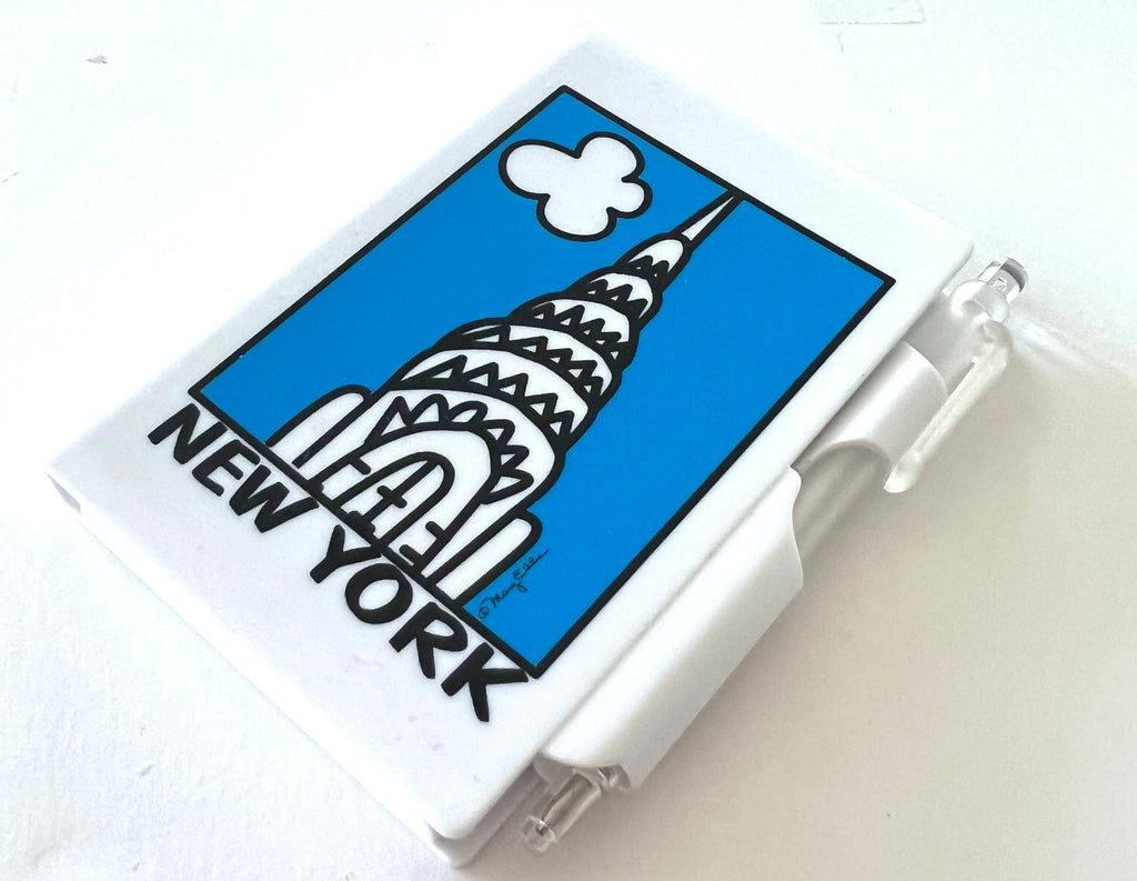 New York Mini Notebook Pen Set Chrysler Building