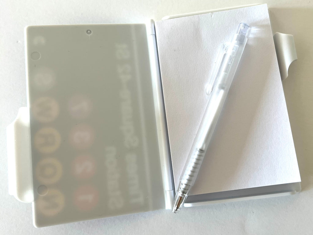 New York MTA Mini Notebook Pen Set Subway Times Square