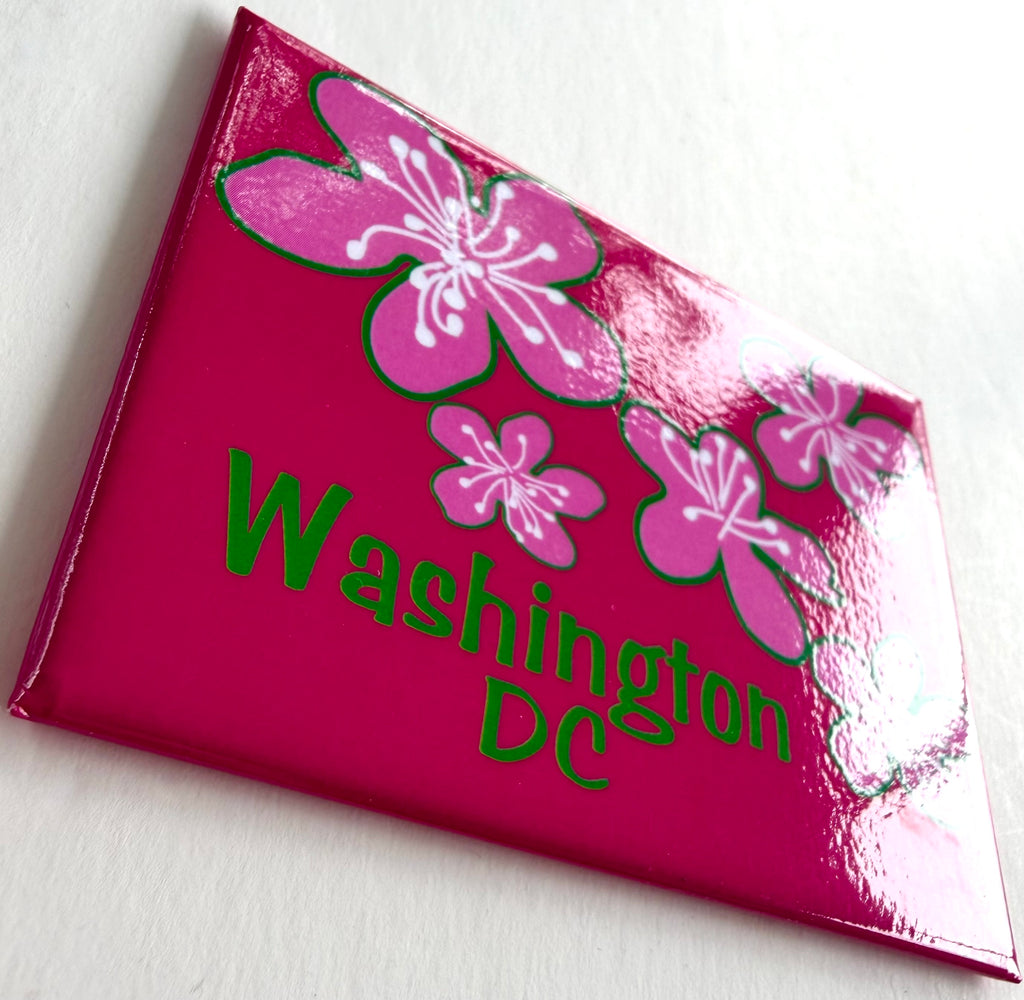Washington DC Cherry Blossom Pink Magnet