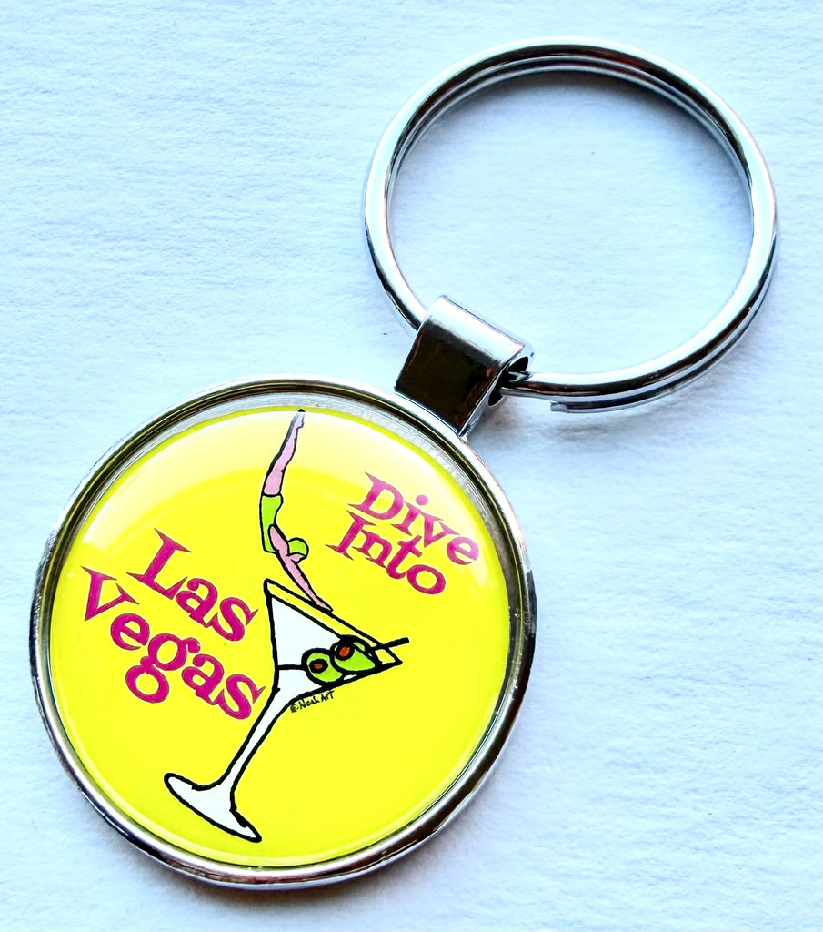Las Vegas Dive Into Keychain
