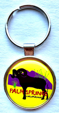 Palm Springs Bighorn Keychain