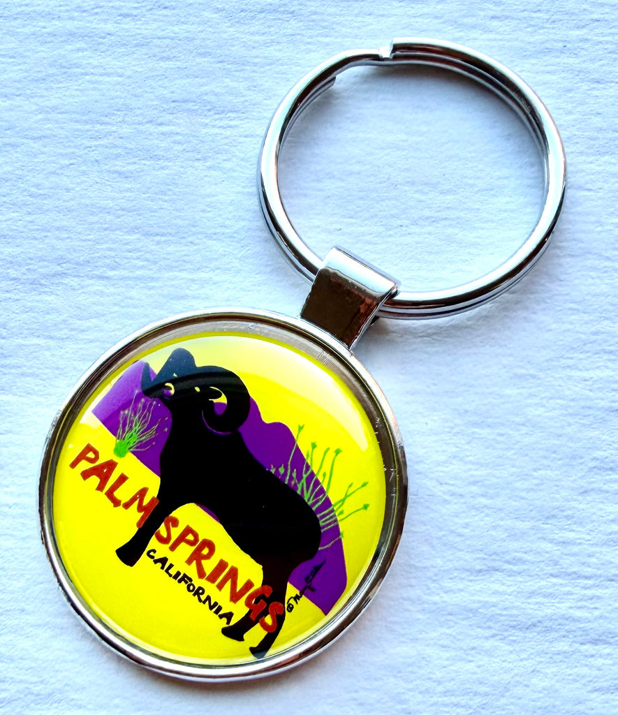 Palm Springs Bighorn Keychain
