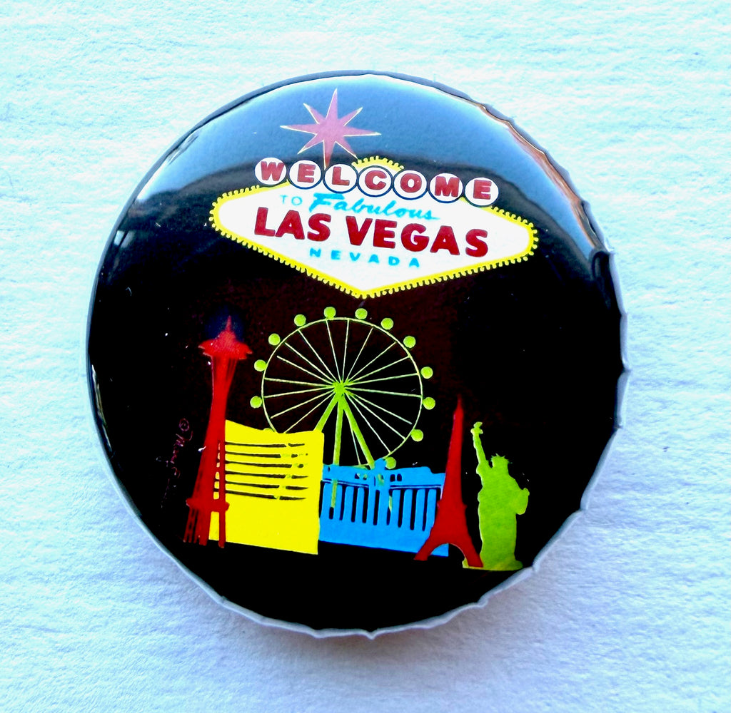 Las Vegas Button Skyline