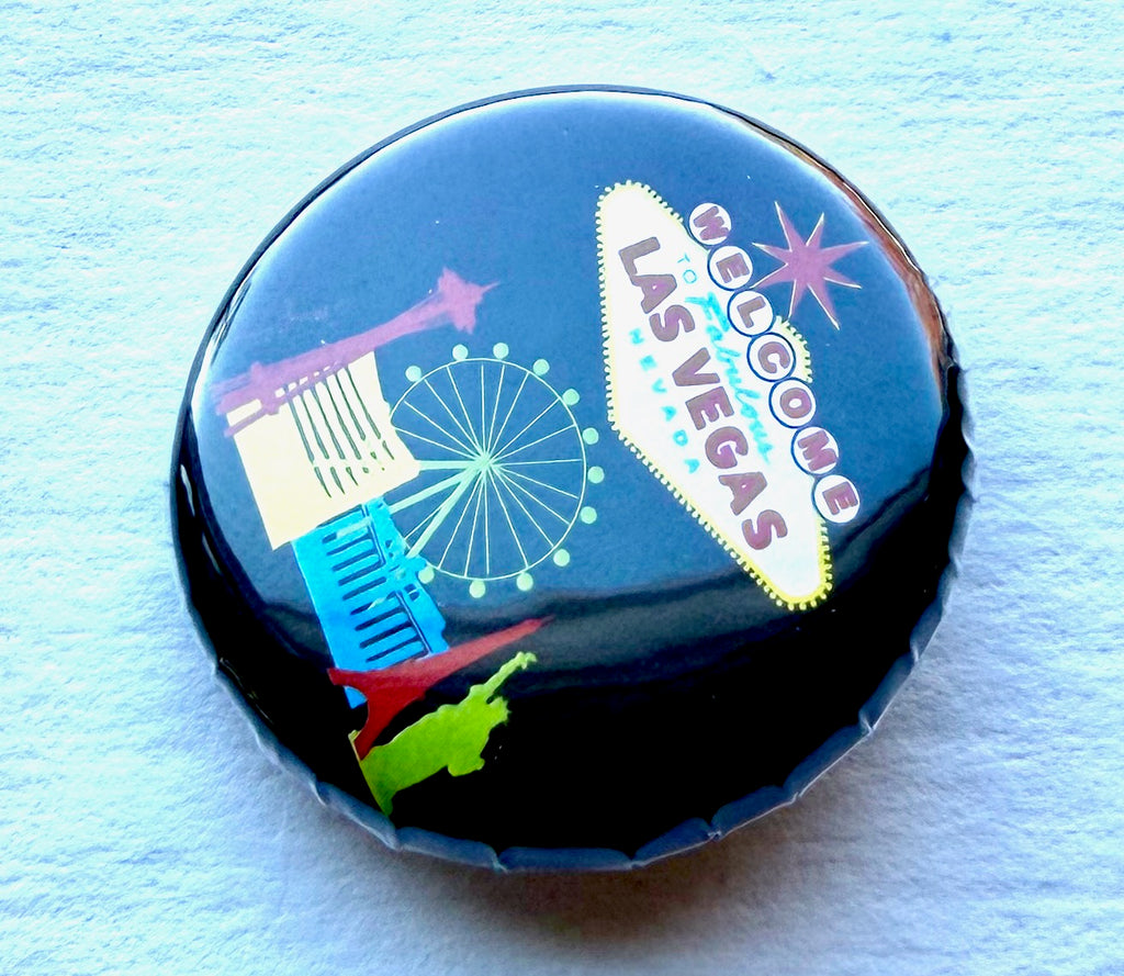Las Vegas Button Skyline