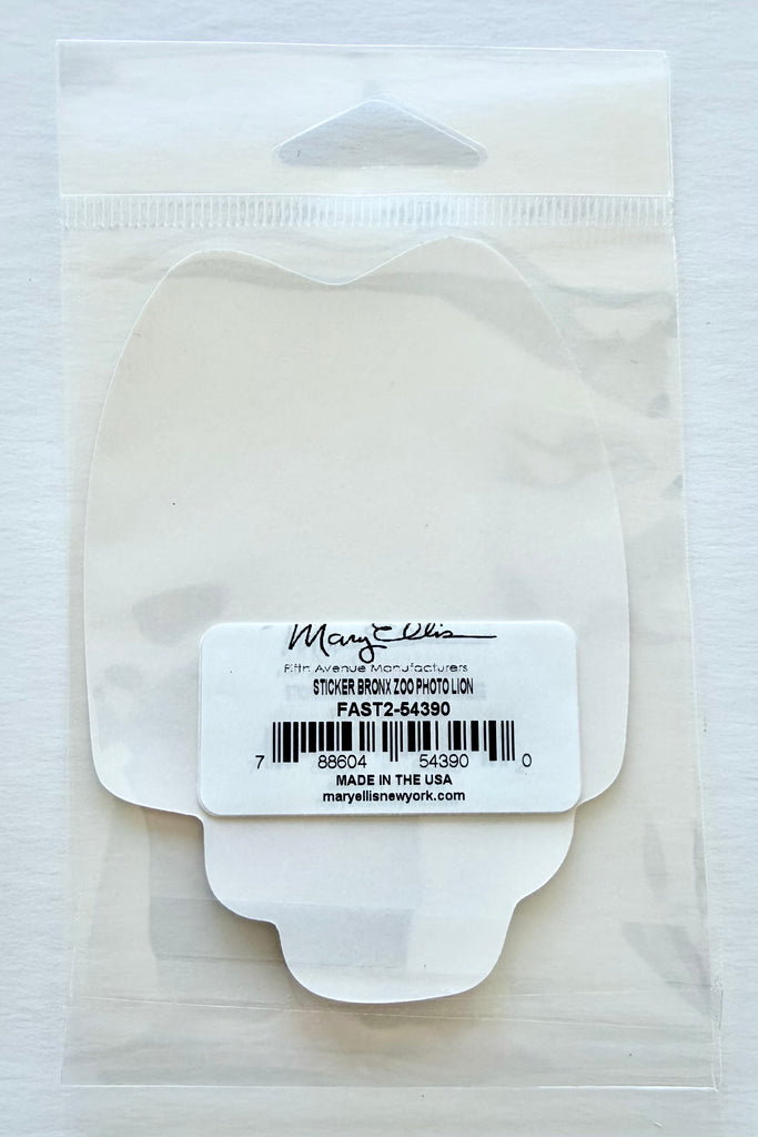 Lion Zoo Animal Giant Sticker