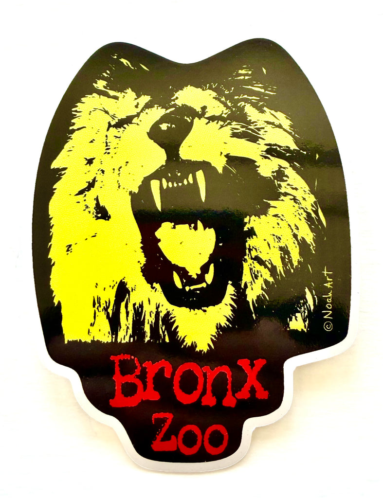 Lion Zoo Animal Giant Sticker