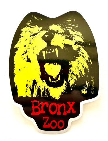 Lion Zoo Animal Giant Sticker