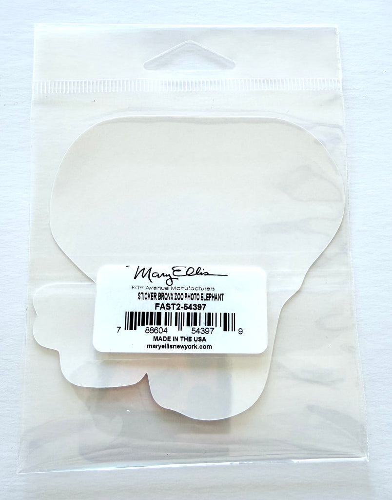 Elephant Zoo Animal Giant Sticker