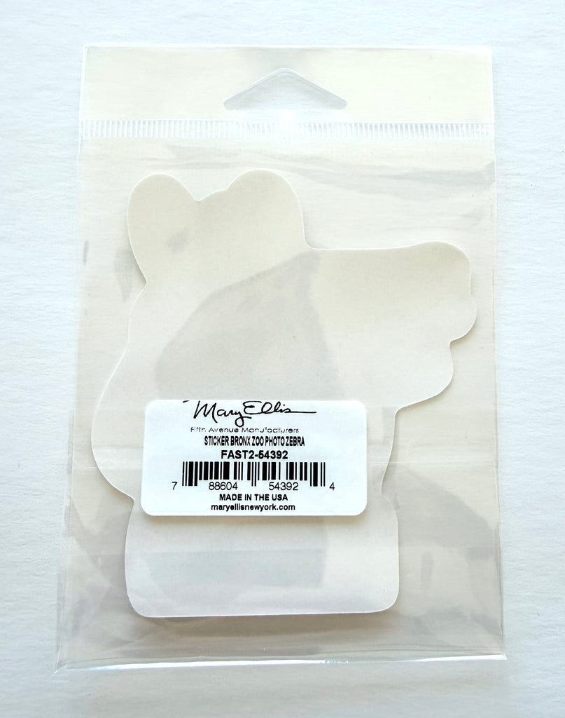 Zebra Zoo Animal Giant Sticker