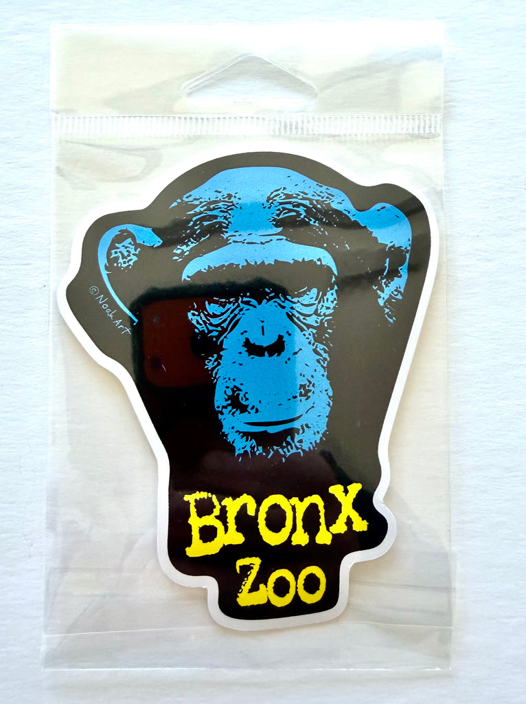 Chimpanzee Zoo Animal Giant Sticker