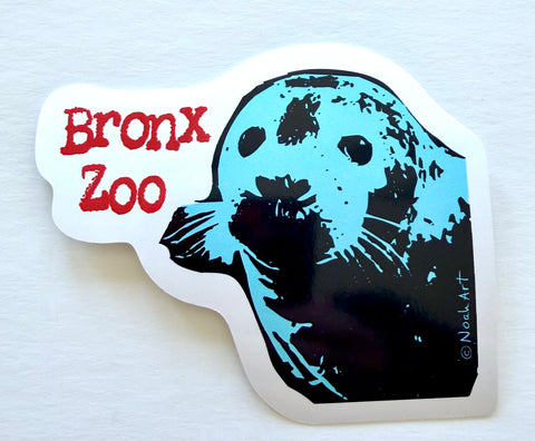 Seal Zoo Aquarium Animal Giant Sticker