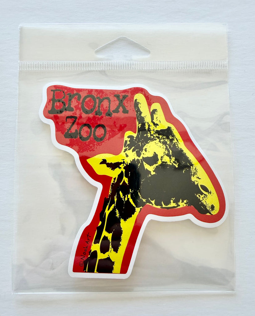 Giraffe Zoo Animal Giant Sticker