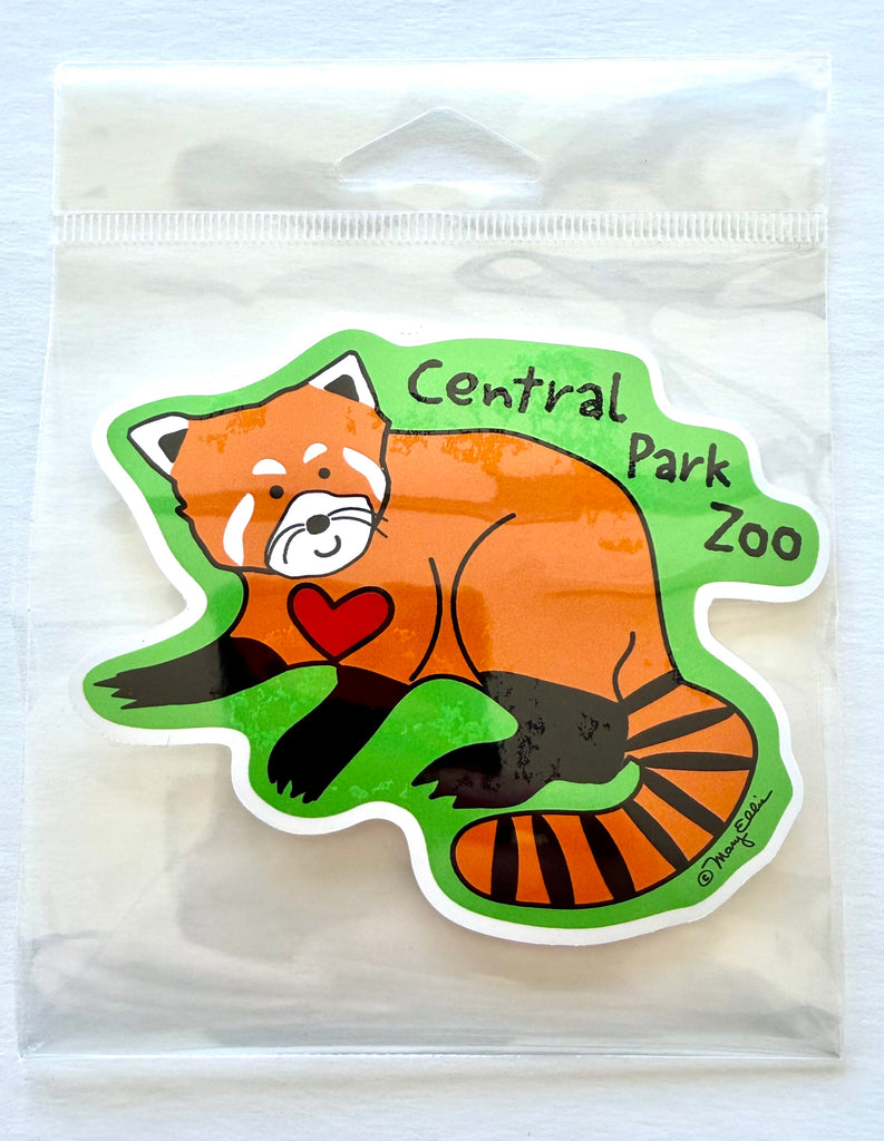 Cute Red Panda Zoo Animal Giant Sticker