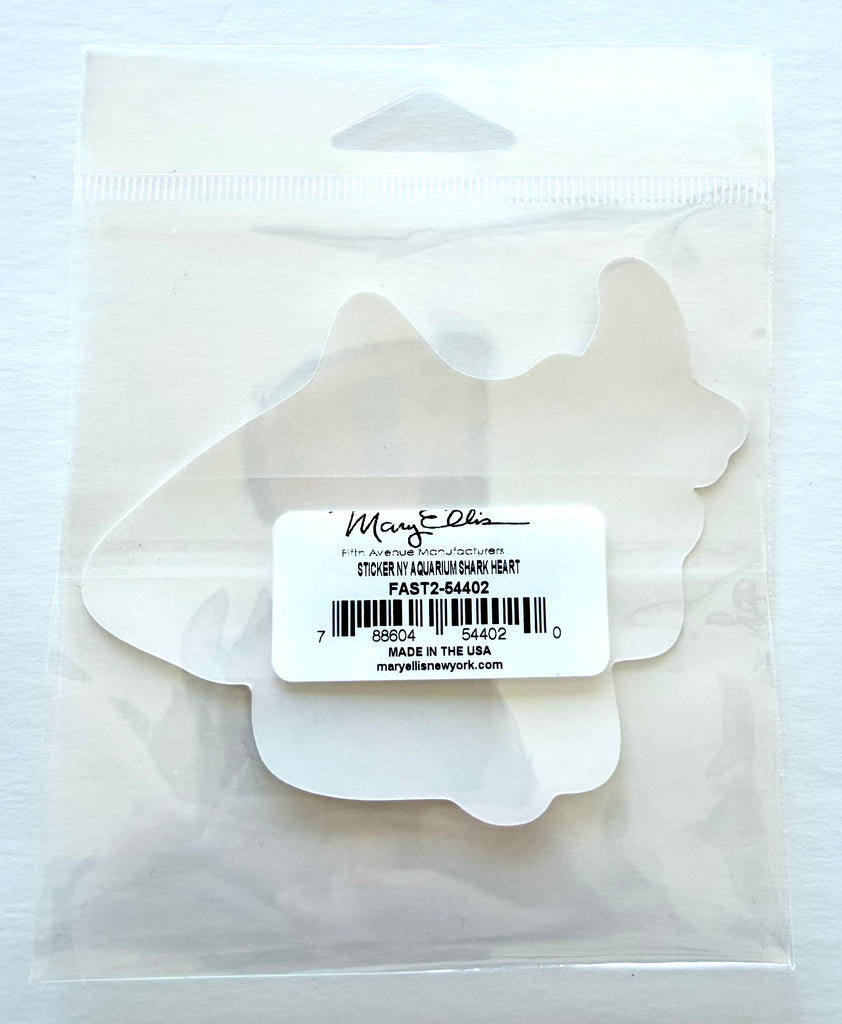 Shark Heart Aquarium Zoo Animal Giant Sticker