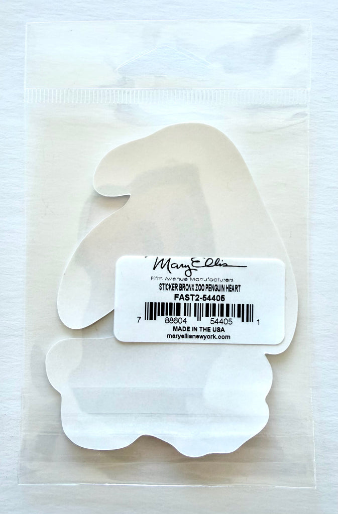 Penguin Heart Zoo Aquarium Animal Giant Sticker