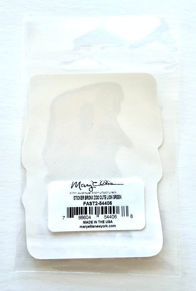 Cute Lion Zoo Animal Giant Sticker