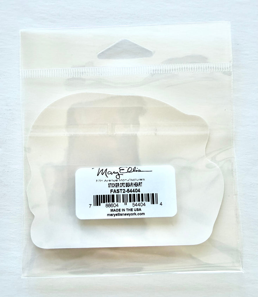 Bear Heart Zoo Animal Giant Sticker