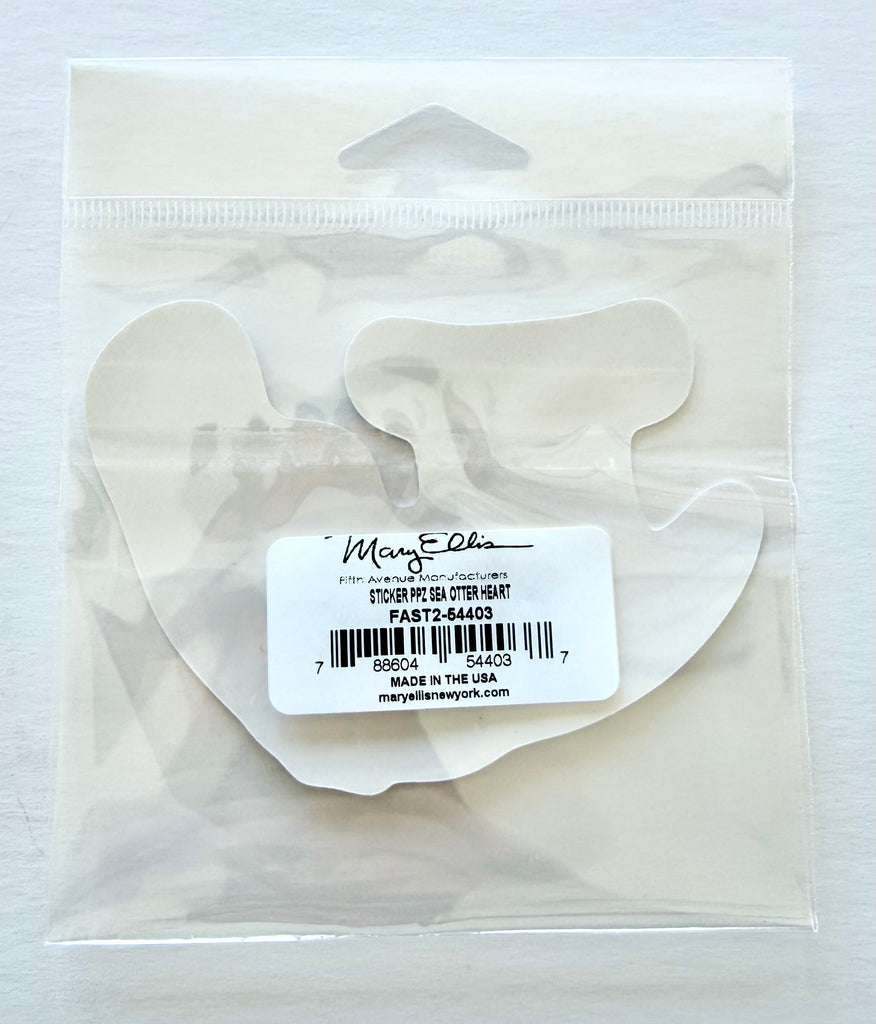 Sea Otter Heart Zoo Aquarium Animal Giant Sticker