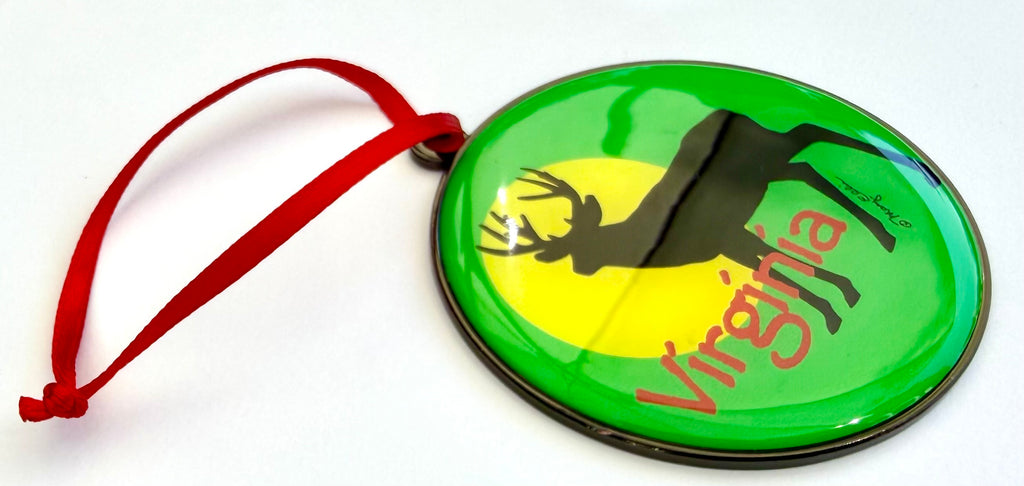 Virginia Deer Christmas Ornament