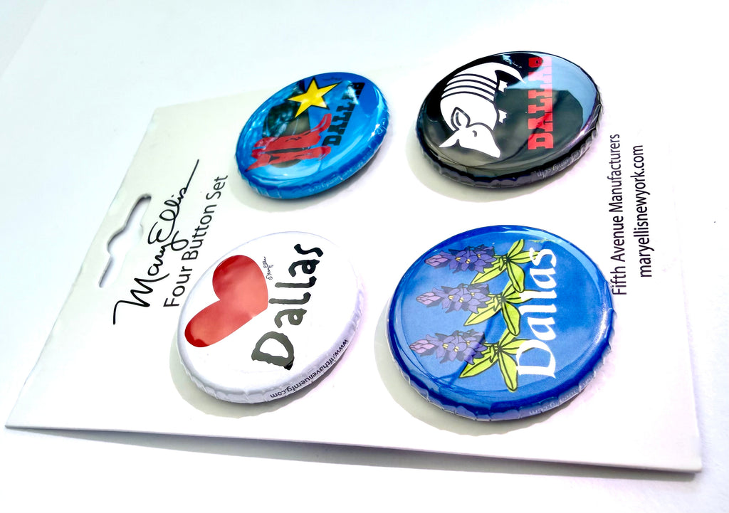 Dallas Mini Button Set #2