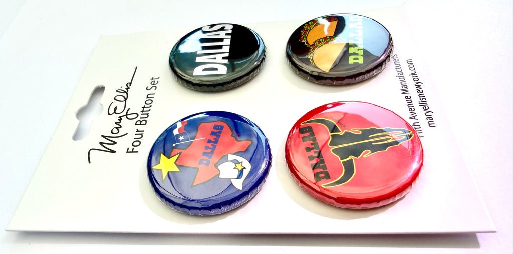 Dallas Mini Button Set #1