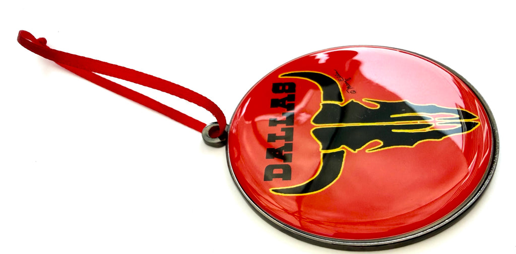 Dallas Texas Longhorn Christmas Ornament